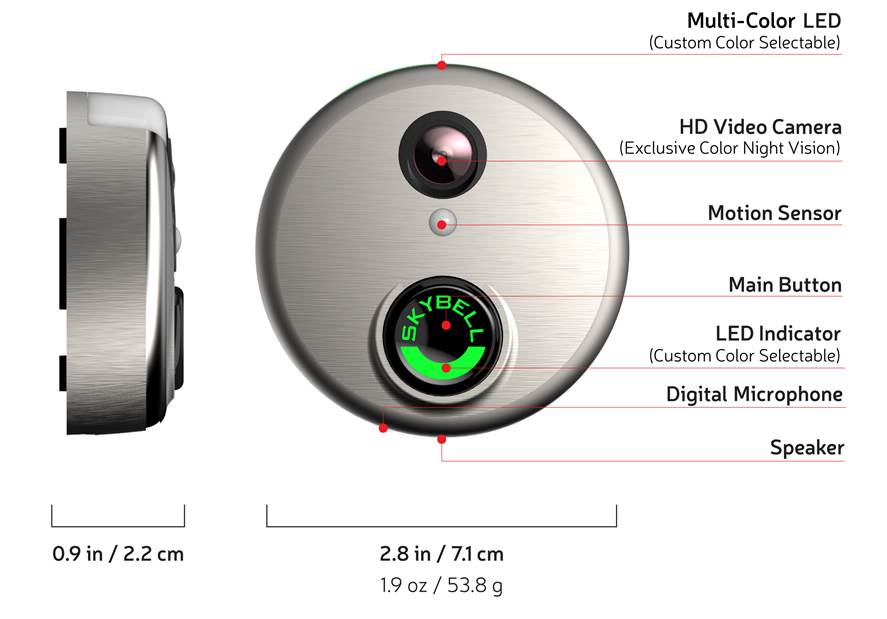 SkyBell HD 4.0 Bronze